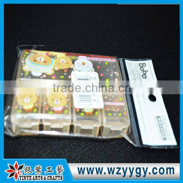 carton shape clear PP beauty organizer box