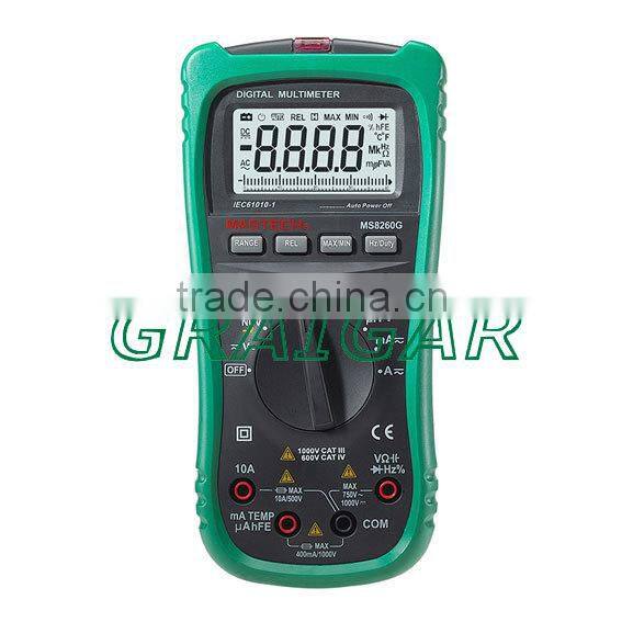 MS8260G Automatic range digital multimeter AC DC Non-contact voltage tester multimeter