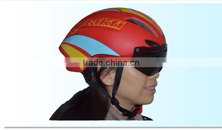 in-mold adult Racing Time Trial helmets, racing TT helmets, superlight bicycle helmets
