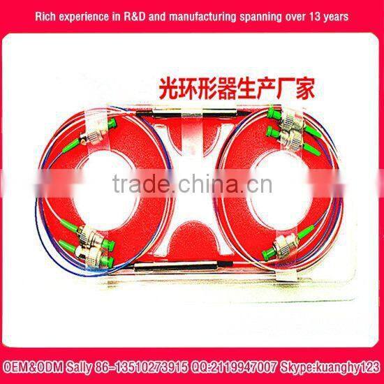 1X2 1550nm Polarization Maintaining Optical Circulator fiber optical circulator OEM factory