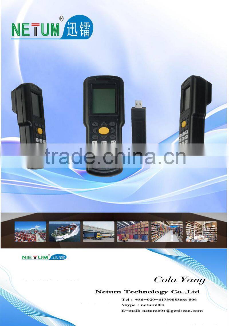 NT-9800 Wireless Mini Mobile Pocket Barcode scanner Data Collector for iOS, Android, computer, Mobile cordless POS Terminal