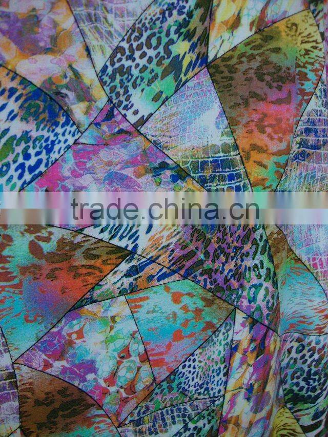 Hot sale 100% rayon printed fabric digital printing