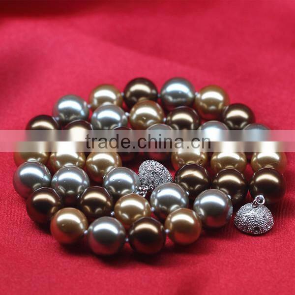 beautiful elegant nice pearl shell necklace wholesale