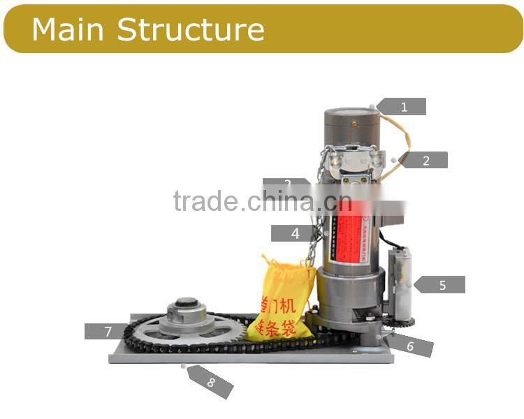 automatic door operator type DC roller shutter door motor for roller shutter door
