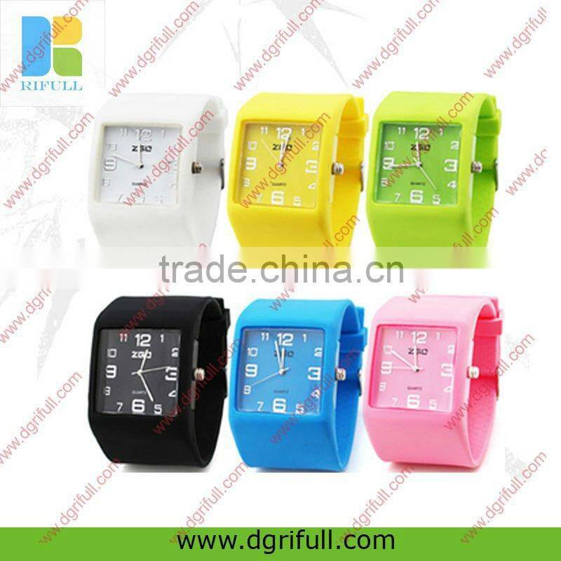 promotional digital silicone watch at the end of 2014