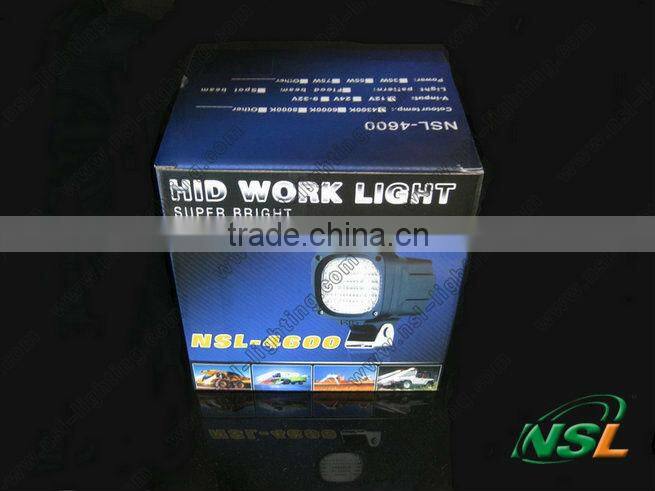 High Power 35W 55W 12V-24V HID Work Light Flood Beam For Car/SUV/Truck/Tractor/ATV