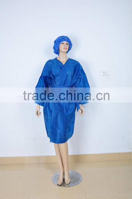 medical nonwoven patient gown