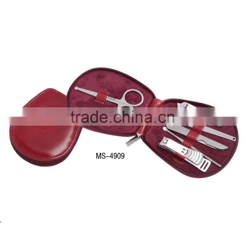 OEM Service slipper shape manicure sets wholesale