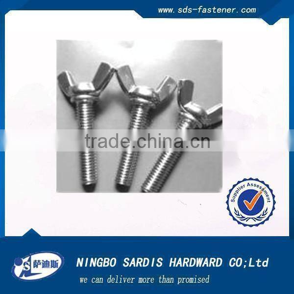 Carbon steel roofing bolt with hex nut