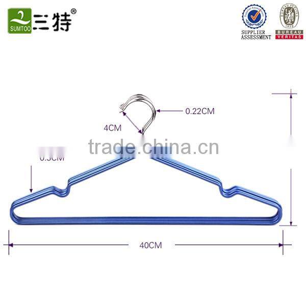 pvc coated metal laundry wire hanger