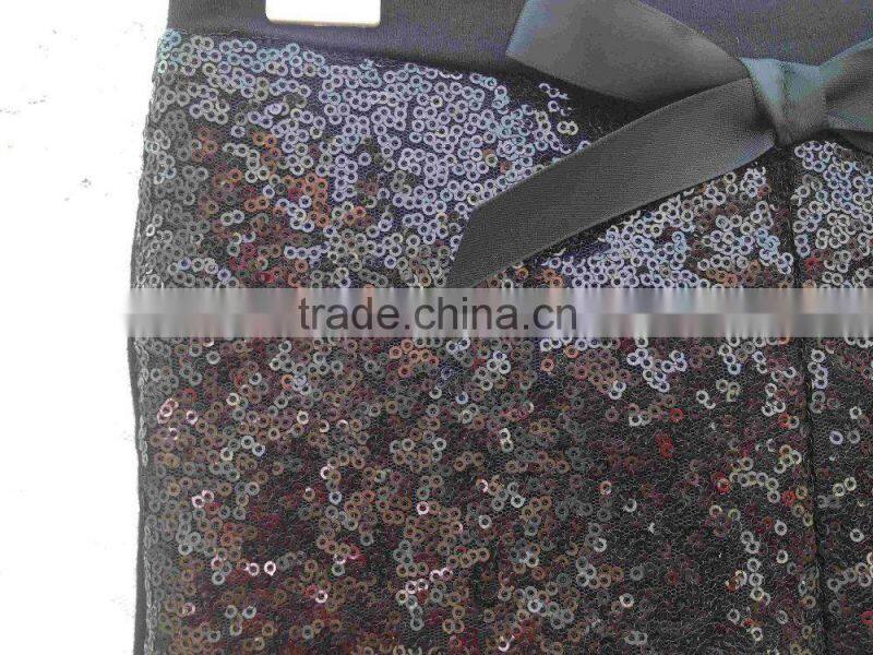 New Hot Shorts Sequin Girl Shorts Sweet Bow Front Summer Short Shorts Soft Knit Royal Blue Fashion Baby Kids Girl Short Pants