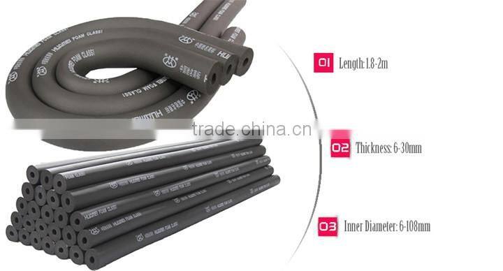 Anti-fire air conditioner high temperature flexible pipe foam pipe covers