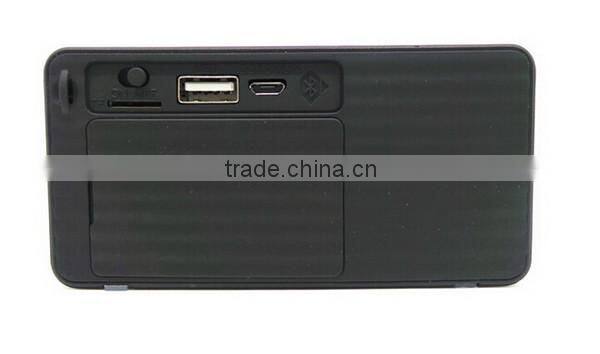 Mini Portable Bluetooth Wireless Speaker with TF Card/FM/Audio in Function