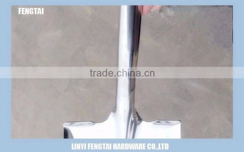 Japan Farm Tool Square Stainless Steel Shovel
