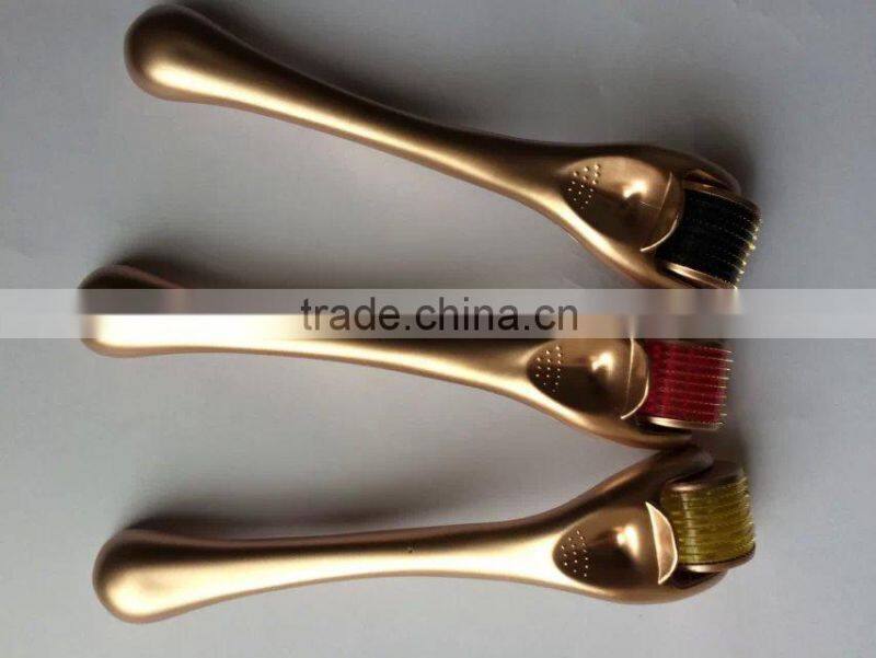 Microneedles for skin care, Derma Roller titanium needles