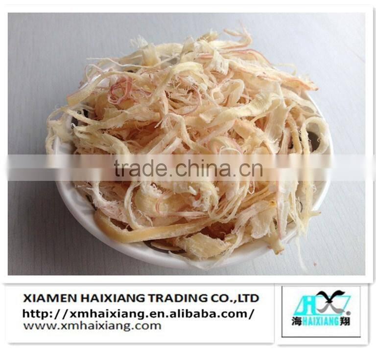 Dried squid snacks