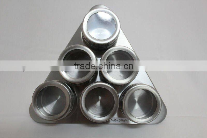 7pcs magnet spice set, spice rack set, seasoning jar set, spice canister set, spice container, cruet can set