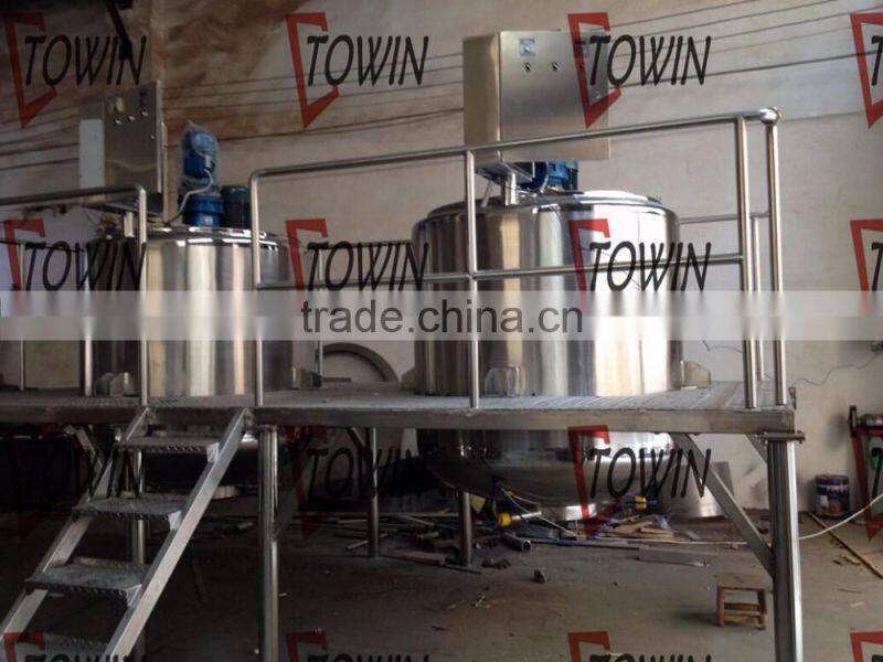 Factory Price Stainless Steel Electric Jacket Kettle With Agitator