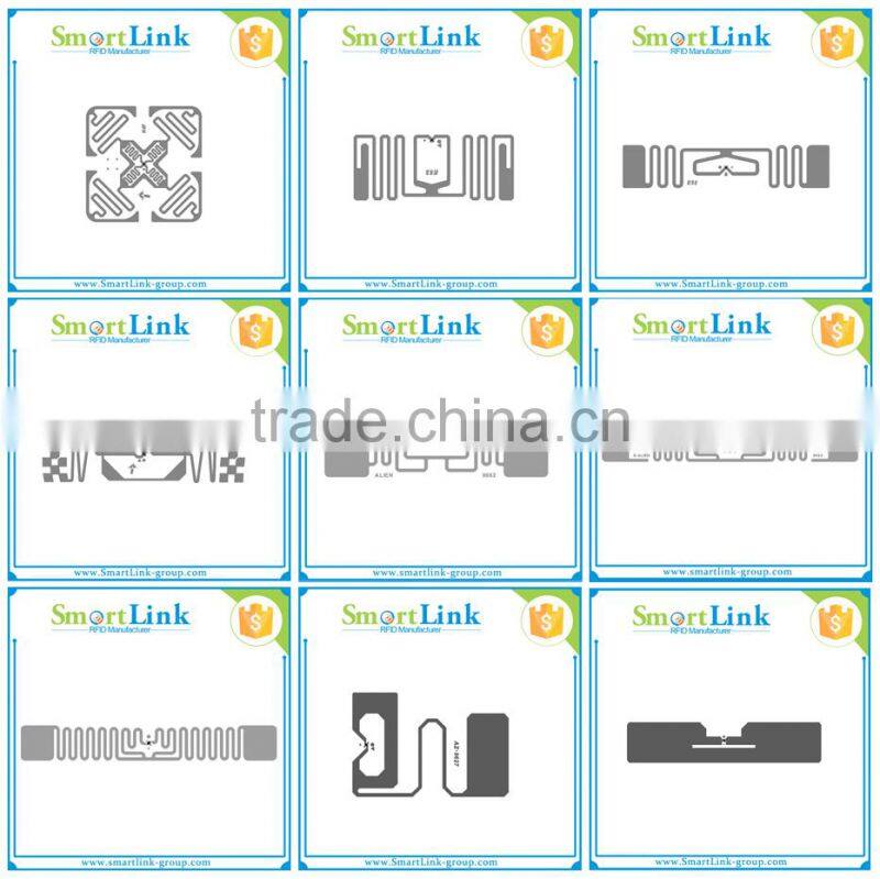 EPC global Gen2 ISO18000-6C Long Distance UHF Rfid inlay Tag,860~960Mhz uhf rfid label sticker tags for warehouse management