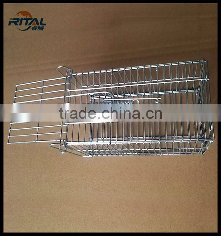 Automatic Metal Mouse Cage Trap/Multi-Catch Mouse Rat Trap