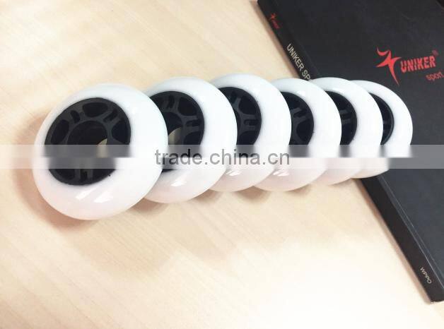 new custom PU inline skateboard wheels 90A