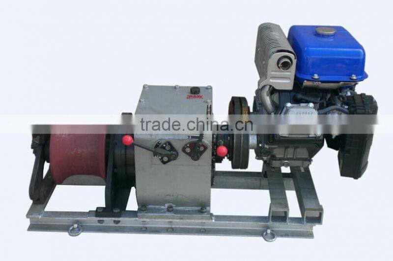 3 Ton Gasoline Lifting Winch With Reduction Wheel