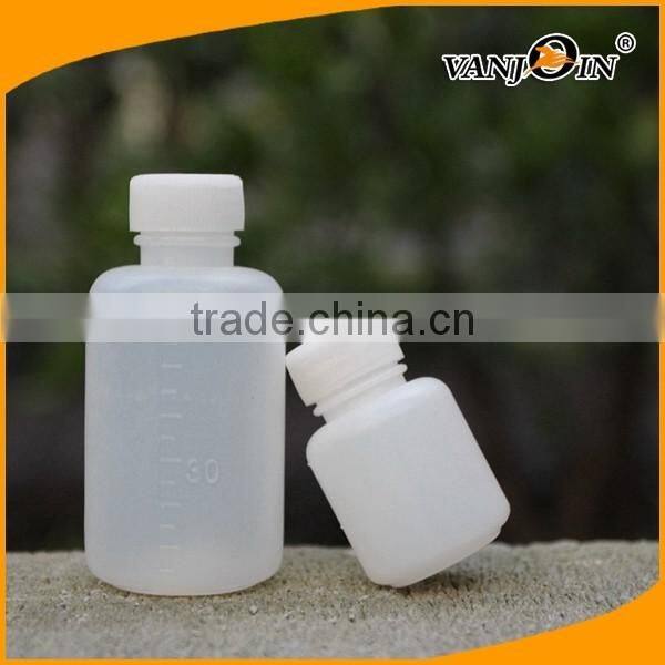 20ml Small HDPE White Plastic Pill Bottles Vitamin Capsule Supplement