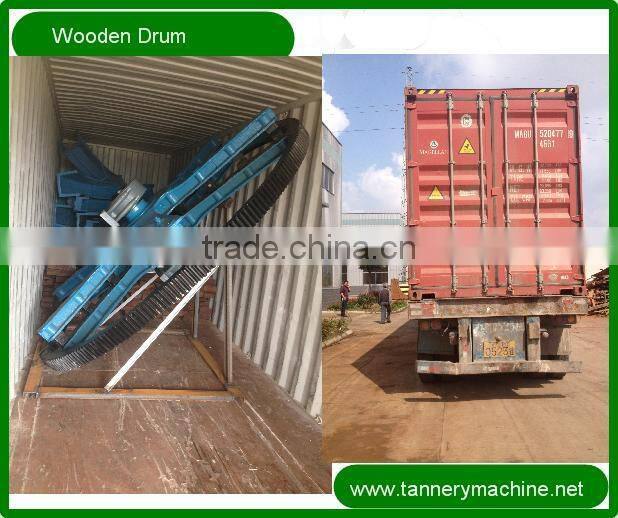 Hath pace process wooden drum for dealing pig,sheep and goat skin