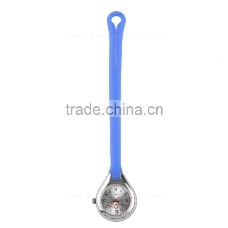 Popular Promotion Gift Brooch Silicone Rubber Nurse Watch