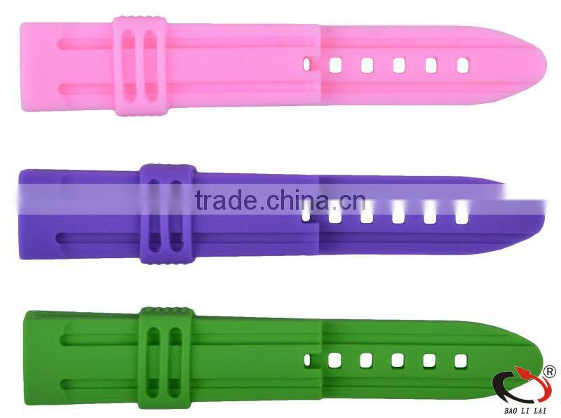 Newest silicone watch bands wholesale