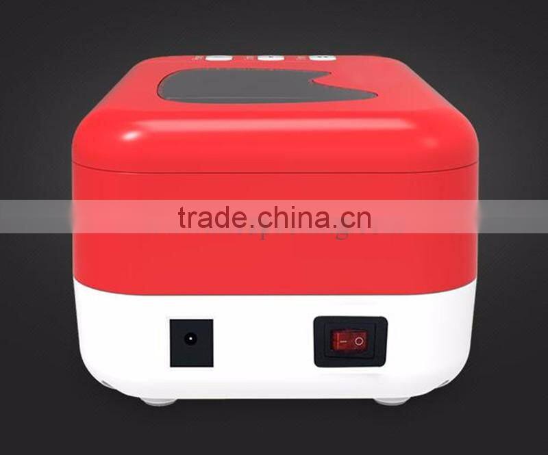 JP-520 Portable Domestic supersonic cleaning machine Jewelry sterilizer dentures cleaner