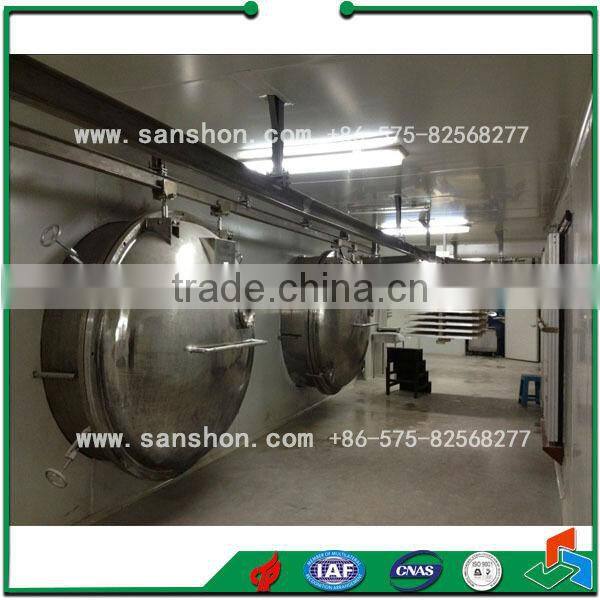 Advanced Sanshon industrial food freeze drying machine for sale
