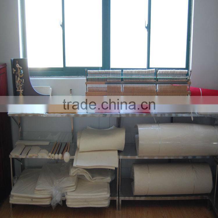 Wool felt upholstery fabric/ wool piano felt strips