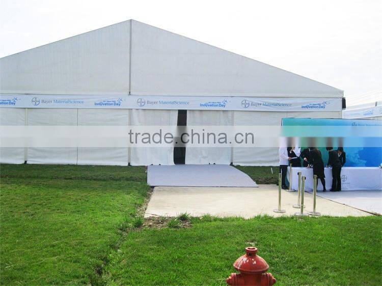 Factory direct sale good quality aluminum white exhibition marquee tent