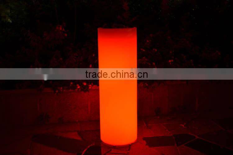 RF IR APP control luminated planter outdoor color change flower pot