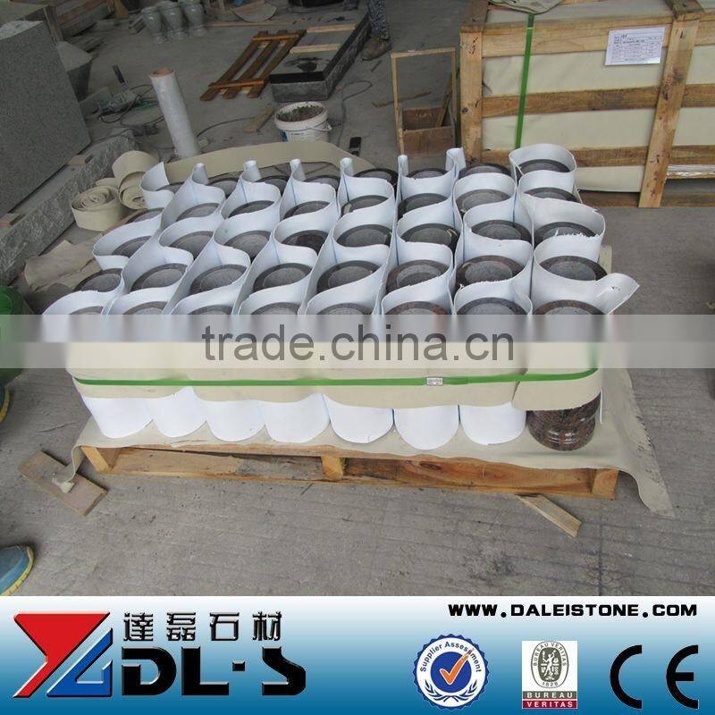 Black Granite vases for tombstones