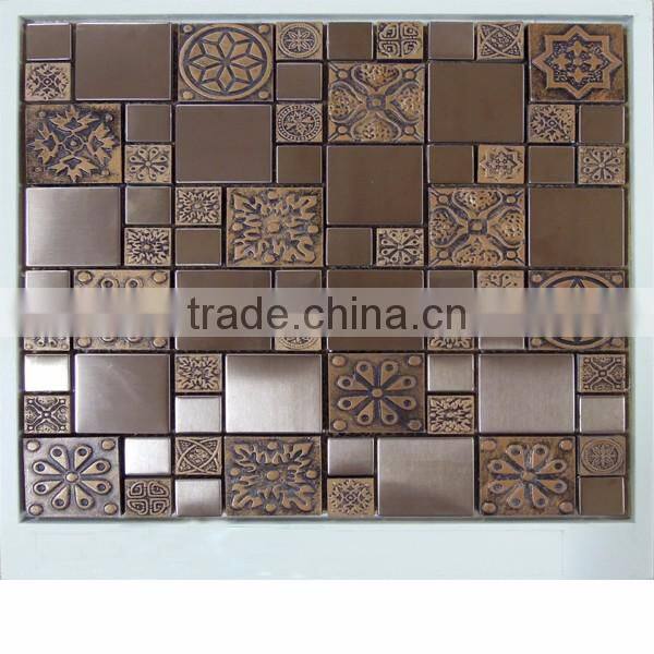 Newstar White Oak Subway Tile Honed Beveled Wooden Marble Mosaic