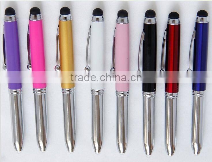 Custom 3 multi 1 Stylus Touch Pen