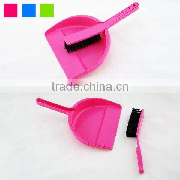 Plastic floor brooms and brushes