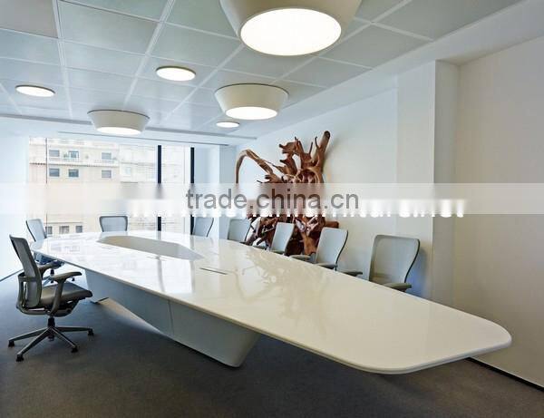 Special design Luxury boardroom corian conference table specifications office executive meeting table