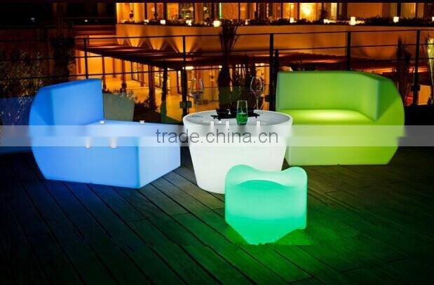 hot sale led durable chair& can use to be outdoor and indoor bar sofa chair