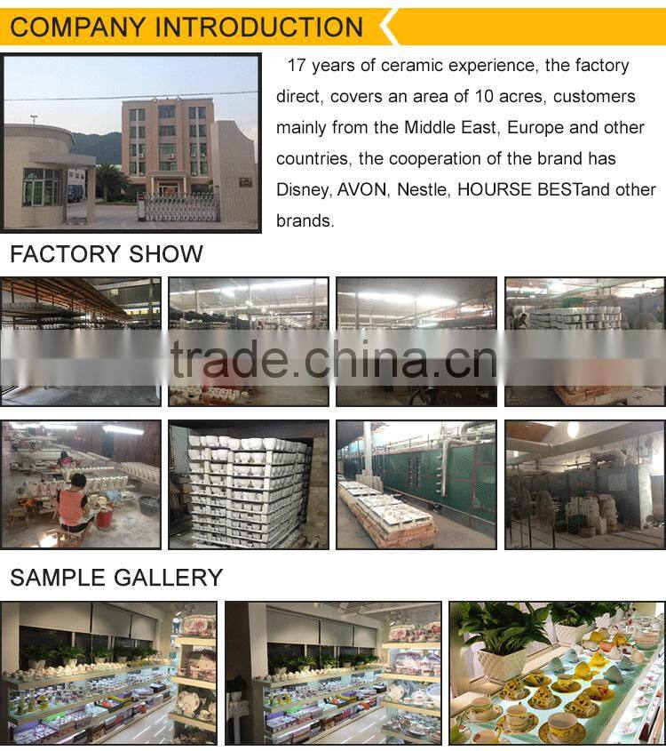 Fine Porcelain Low Bone New Bone China Colorful red yellow coffee cup gift cup set