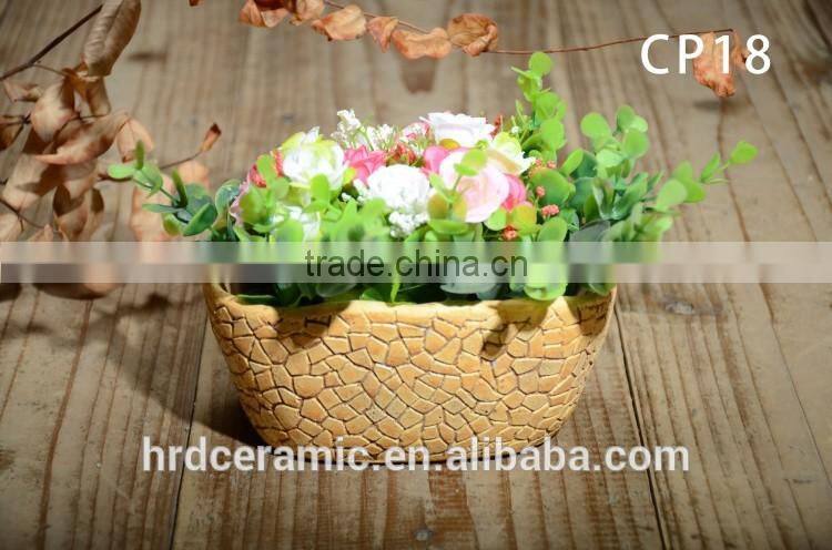 Newest cement flowerpot and planter for home and garden