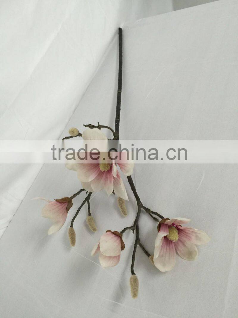 High quality artificial magnolia flowers for export