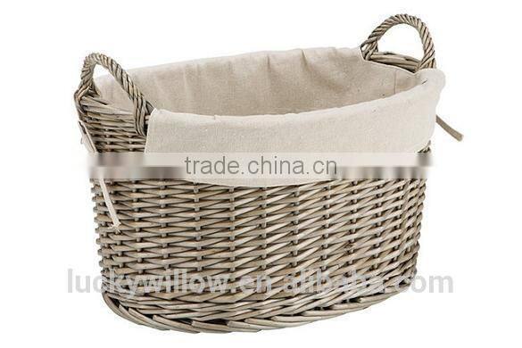 best selling large white storage type wicker luandry basket