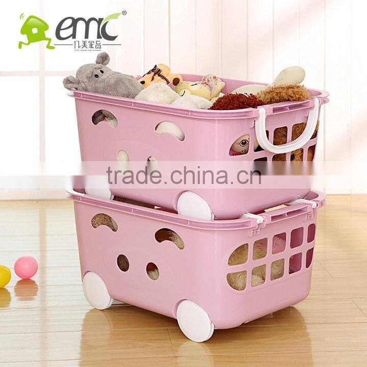 Plastic Storage Container with wheels and handles for sale