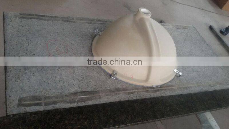 New Package Granite Vanity Top Carrara white with Ceramic Sink