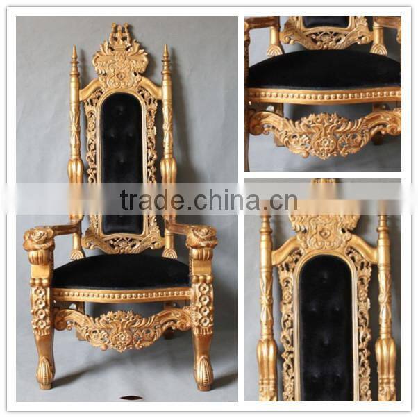 MD-0029-01 Leading vintage king throne chair in hot selling