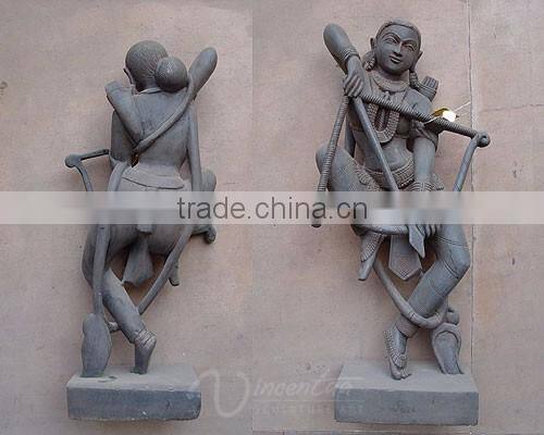 Western style and figure statues stone carvings and sculptures indian marble