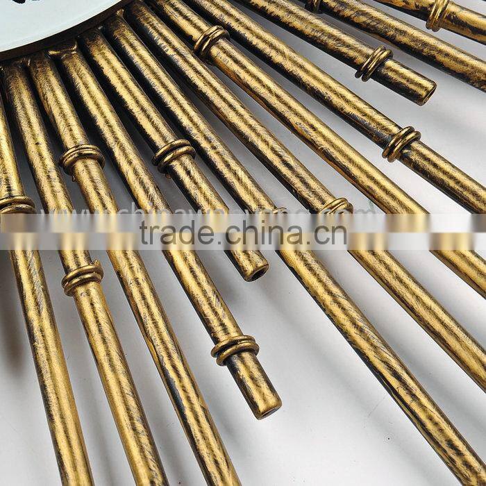 China Supplier Brassy Yellow Cool Description For A Wall Clock